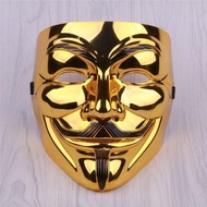 joker face mask golden color