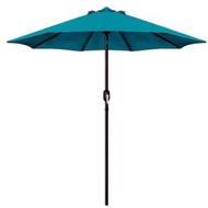 全城熱賣 - 戶外太陽傘Outdoor Patio Umbrella,Yard Umbrella, Push Button Tilt and Crank【Cerulean】#E066001362
