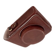 [2026 NEW]Digital Camera Protective Case PU Leather Storage Bag with Removable Shoulder Strap Compat