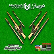 HONDA WIN STRIPING 14 MOTIF/ MODFKU BANDUNG/ WIN 100 STICKER/ WIN 100 VARIATION STICKER/
