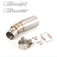 Motorcycle Exhaust For BMW C400X 2018 2019 2020 BMW C400GT 2019 2020 Middle Link Pipe