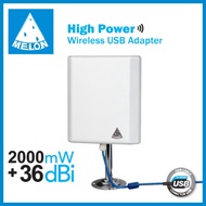 USB Wifi Adapter 36dBi 2000mW Indoor Outdoor ตัวรับ Wfi ระยะไกล สัญญาณแรง Melon N4000
