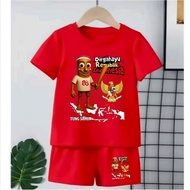 Children's suit August 17, tung2 sahur, 2-10 years