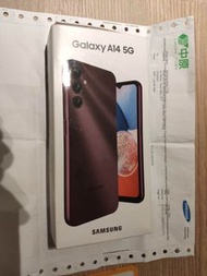 Samsung 三星 A14 5G 2023 6+128G HK Version, 港版 行貨 新 New。