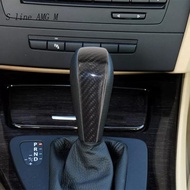 Car Carbon Fiber Interior Central Control Gear Shift Panel Trims Cover Decoration Stickers For BMW 1 3 series E90 E92 E8