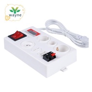 E27 B22 E14 Lamp Bulb Tester LED Light Voltage Power Quick Test Box Fast Testing with Power Display 