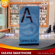 [ Baru] Oppo A17K Ram 3Gb 64Gb, 5000 Mah Long Lasting Battery Mediatek