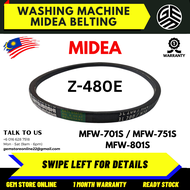 ⚡️MITSUBOSHI⚡️ Z-480E MFW-701S MFW-751S MFW-801S MIDEA Washing Machine Belting M-20