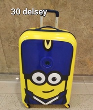 Delsey minion luggage 30inch 30寸delsey 小黃人喼行李箱
