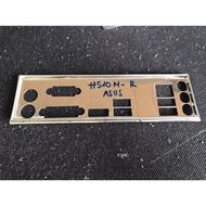 Block Asus H510M-R H510M R mainboard using the back cover of the case