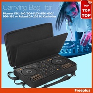 DJ Backpack for Pioneer DDJ-400/DDJ-FLX4 for Roland DJ-202 Carrying Case Portable Storage Bag Travel