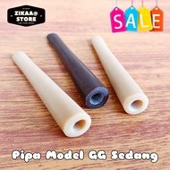 pipa roko once cangklong GG Sintetis Model Gading Sedang