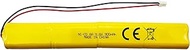 9.6V BBAT0043A Emergency Light Battery, AA*8 900mAh Batteries Compatible for BBAT0043A BAT9.6V700 BB