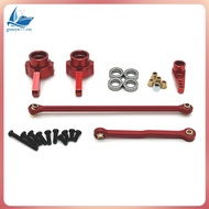 [gouyu77] RC Car Steering Lever Kit for 1/12 MN82 MN78 D90 D91 D96 MN98 99S RC Car Update Parts Red