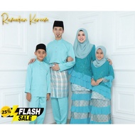 MINT GREEN | Baju kurung soget kanak kanak | set ibu dan anak |kurung sonket moden baju raya 2023