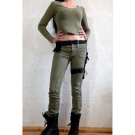 (HARNESS ONLY) Tomb Raider Halloween Costume Halloween Harness Chest Body Harness Thigh Raider Lara 