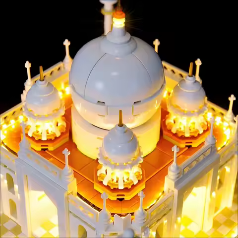 LED Lights Kit for Lego 21056 Building Blocks, USB DIY Lights Set For Lego Architecture Taj Mahal, M