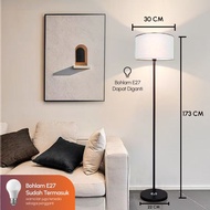 MIMOON Standing Lamp Lampu Standing Lampu Sudut Ruang Tamu Aesthetic Lampu Hias Dekorasi Mewah Minim