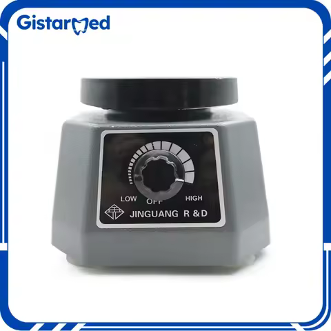 Dental Plaster Vibrator 4'' Round Small Gypsum Variable Intensity Shaker Oscillator Dental Lab Equip