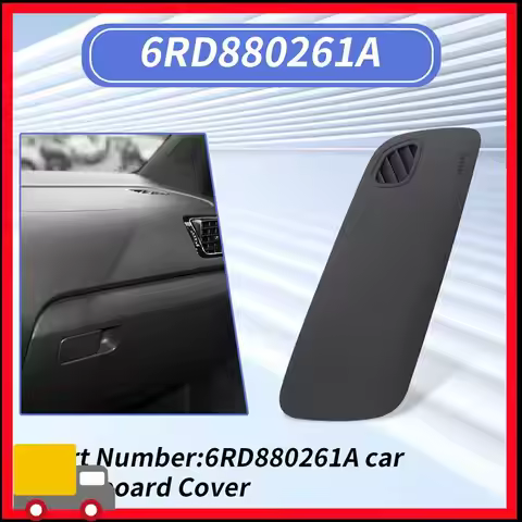 Popular Car Passenger Side Instrument Panel Dashboard Cover For Polo 2011 2012 2013 2014 2015 6RD880