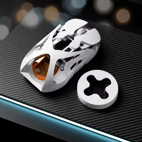 Angry Miao Infinity Gaming Wireless Mouse Hot-Swappable Metal Ultralight Hollow PAW3950 Dual 8K Wire