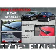 BMW E90 3 SERIES 2005 GLASS SPOILER(AC) AC M-SPORT MATERIAL IS PU CAR SPOILER BMW E90 2005 & ABOVE