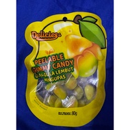 Delicies Peelable Gummy Candy 80g – Gula-Gula Mangga Lembut & Seronok Dikupas