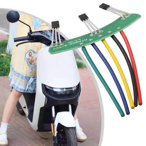 Electric Bike 500-2000W Hall Sensor PCB Board For 3wheel Motor Ebike Hall Sensor Replacement Electri