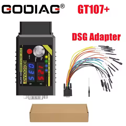 GODIAG GT107+ GT107 Plus ECU Prog Adapter and DSG Gearbox Universal Jumper For Benz/BMW DQ250 DQ200