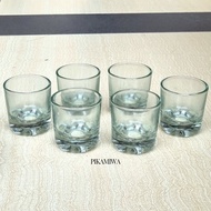 LILIN 6 PCS MIAMI shot GLASSES mini shot glasses tiger leg glasses pudding glasses wax glasses small