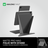 AMAZINGthing - Matte Pro Mag Folio 磁吸平板支架保護殼 iPad Pro 11吋/ iPad Air 5/4 10.9 吋適用 iPad保護殼支架 強力磁吸 多角度調