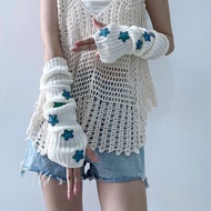 y2k y2k Accessories y2k Sleeve y2k Gloves y3k Asian Culture Japanese Girl Star Millennium y2k Hot Fi