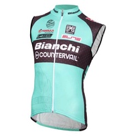 เสื้อขี่จักรยานผู้ชาย Bianchi MTB Green CYCLE Vest