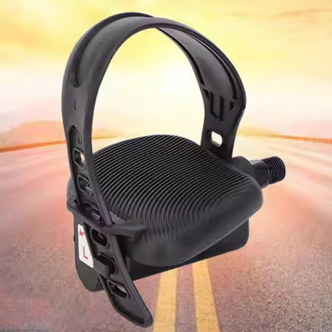 1 Pair Exercise Bike Pedal Straps AntiSlip Bike Pedal Straps for Bicycle Home Gym Cycle Most Bike Pe