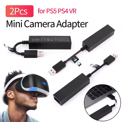 For Playstation 4 Camera Adapter for PS5 Console VR Connector Converter Connecting Cable for PS5 PS4