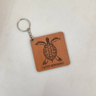 Keychain Kayu (Corak Keningau)