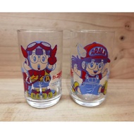 80's Dr. Slump Arale Vintage Glass Collection IQ博士 12/23