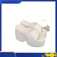 Wedge Heels Square Toe  Slippers Women 35-39