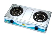 Hibachi 氣霸 HY-2000S9 座枱式雙頭氣體煮食爐， 煤氣 (少用，離港半價轉售)