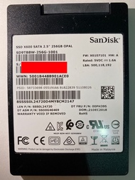 SanDisk X600 2.5" 256GB SATA SSD 固態硬碟