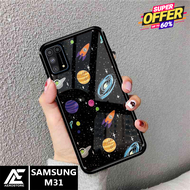Case SAMSUNG M31 - Casing SAMSUNG M31 Case 3D Terbaru 2022 AEROSTORE.ID [ GALAXY ] Soft Case Glass S