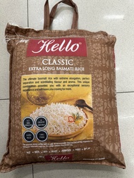 Hello Classic Extra Long Basmati Rice - Authentic Elegance in Every Grain, Available in 1 kg and 5 kg Packs, Direct from India!