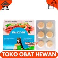 KALVIDOG 1 STRIP (6 tablet) - Multivitamin & Multivitamin Supplement for Adult Dogs & Dogs