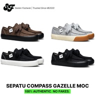 [Original] Shoes Gazelle Moc Linen Black White, Hazelnut, Grey, Double Black - unisex casual Sneaker