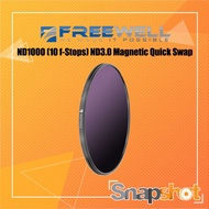 FREEWELL ND1000 (10 f-Stops) ND3.0 Magnetic Quick Swap System Filter Neutral Density ND