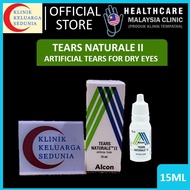 [EXP 02/2025] Alcon Tears Naturalle II 15ml Tear Naturale 2 Artificial Eye Drop Drops Titis Mata