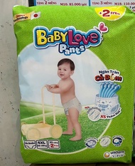 [TẶNG 4 MIẾNG] Tã quần BABYLOVE/ BABYJOY chuẩn Nhật size M48/L484/XL48/XXL48 Baby Love Baby Joy Unic
