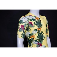Lokka Tropical Cycling Jersey -YELLO