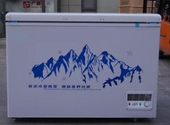 白色大型冷凍櫃