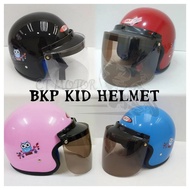 ctmotor Topi Keledar Untuk Budak Kanak-Kanak BKP Jenama Budak Kid BKP Helmet DenganTinted Visor (Ada